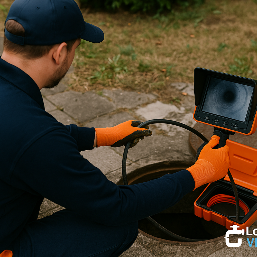 image Inspection de canalisation extérieure